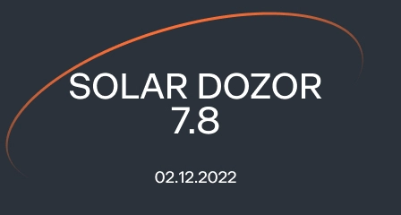 Обновление Solar Dozor 7.8 за 02.12.2022